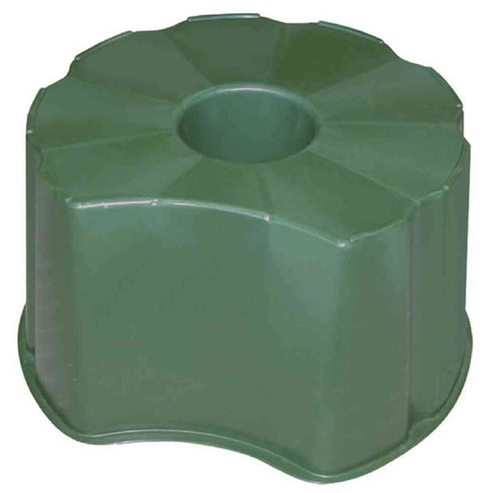 GARANTIA Regentonnen-Unterstand für Tonne rund 210l und eckig 203l